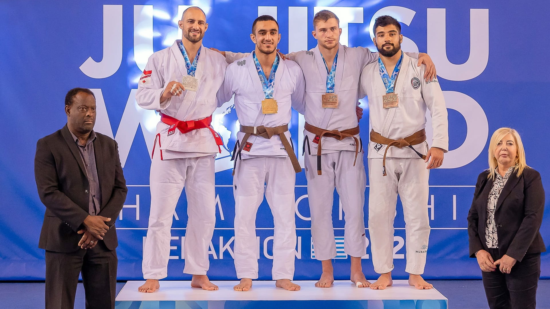 UAE Jiu-Jitsu Team Shines at World Championship in Greece: 9 Medals Including 2 Golds!