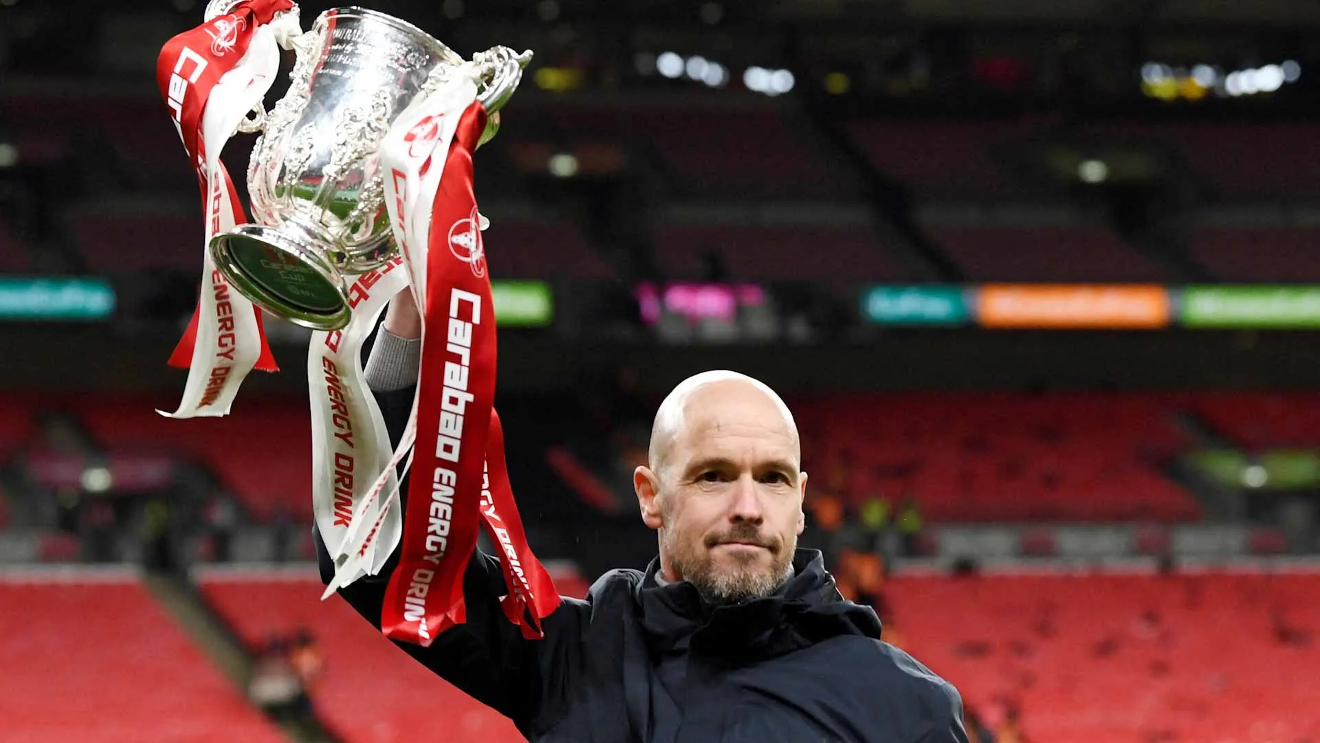 Image for the title: Sacked Ten Hag a 'dead man walking' at Man Utd 