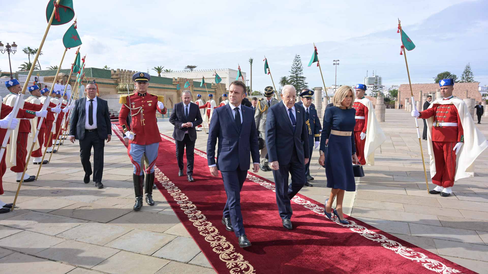 Image for the title: France, Morocco sign €10 bn in deals during Macron's reset visit