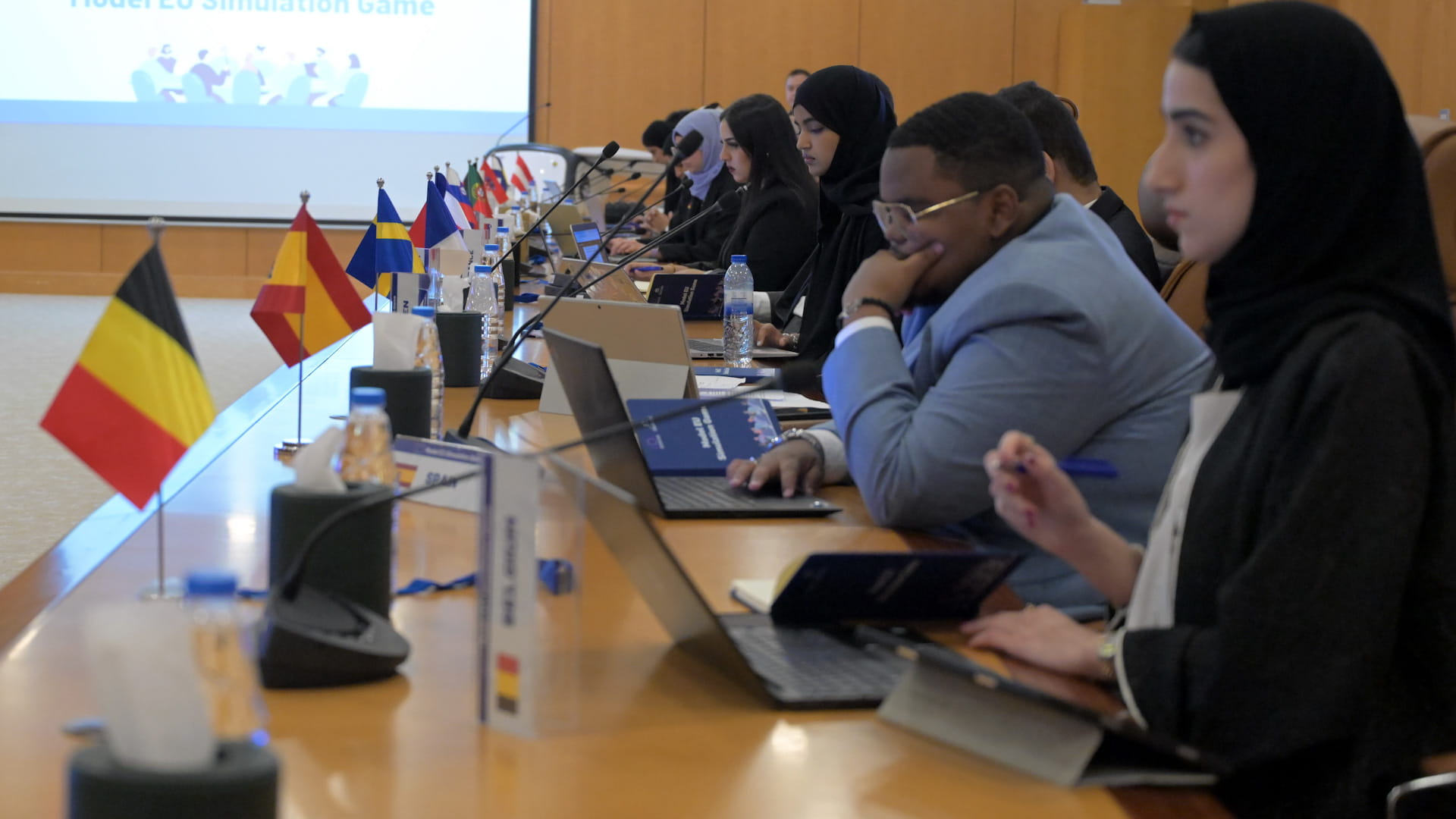 UOS, EU delegation host 1st Model EU Simulation in UAE 