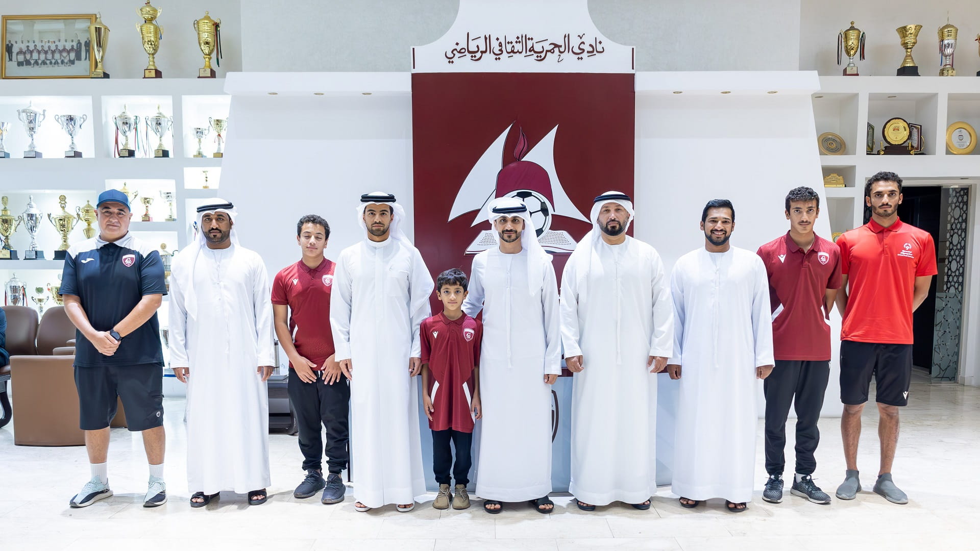 Al Hamriyah Club board honours individual games champions 