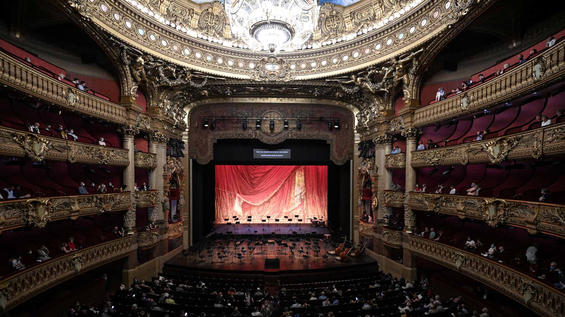 Image for the title: Paris Opera says historic stage to close for two-year renovation 
