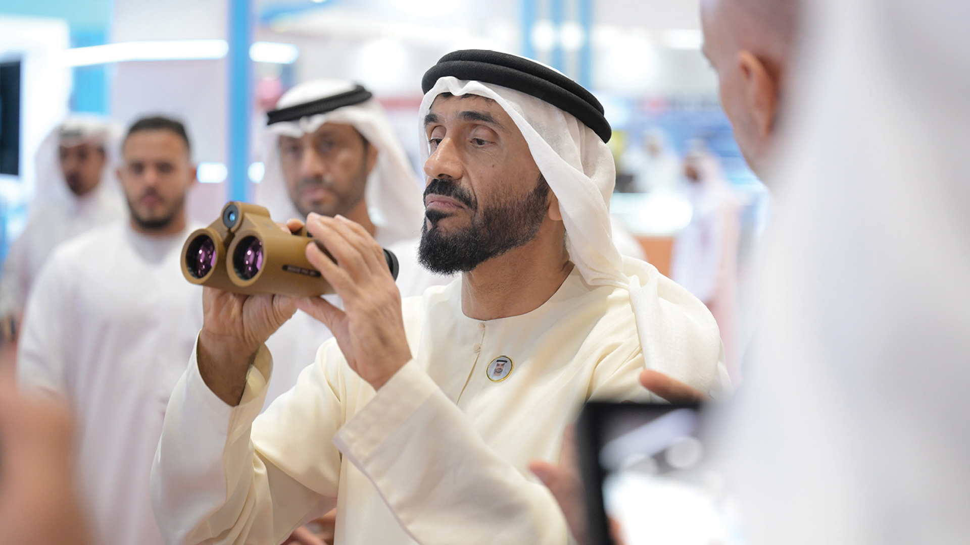 Nahyan bin Zayed visits 21st ADIHEX 