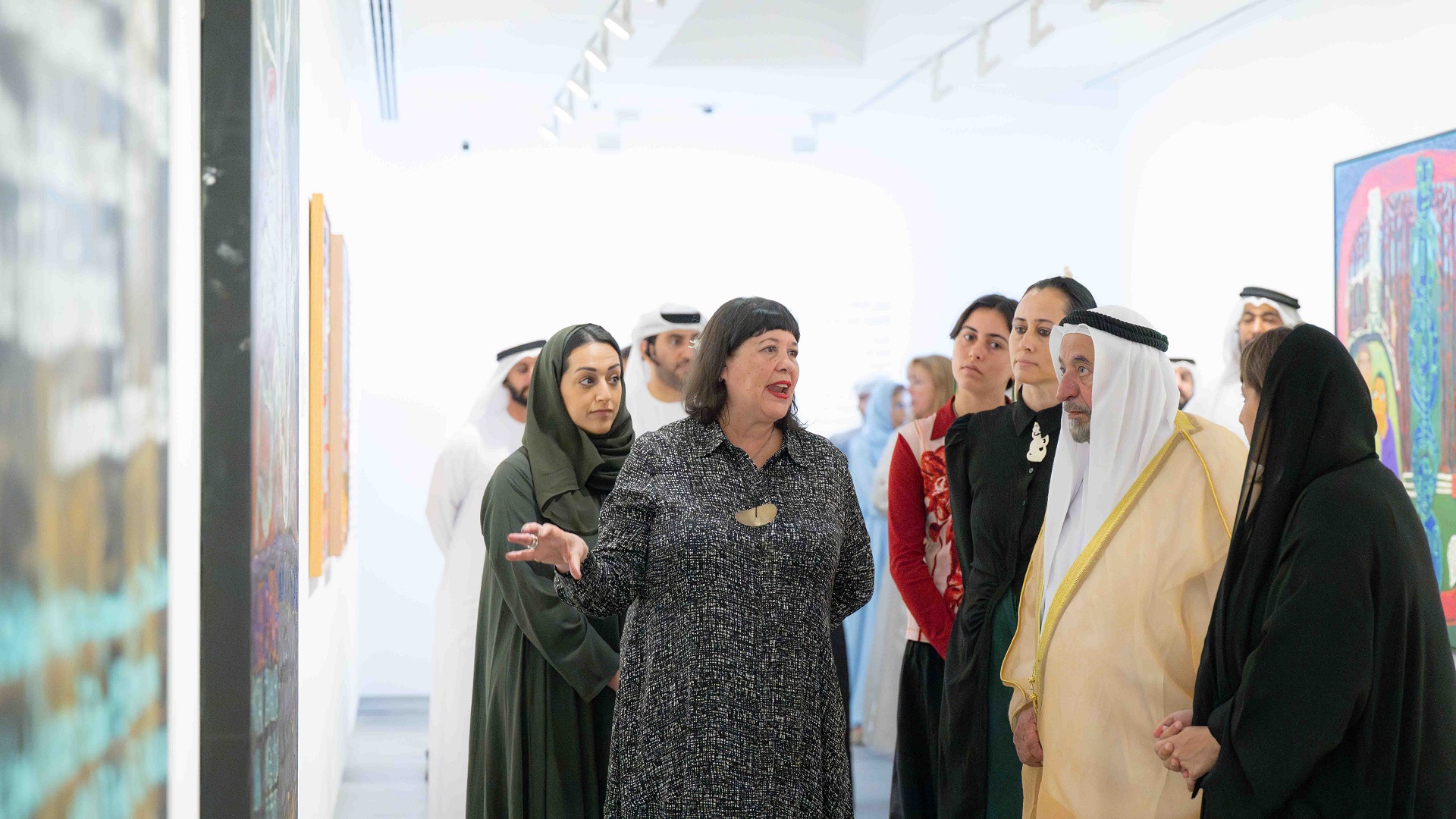 Sharjah Ruler inaugurates exhibitions of Khalili, KaraKa