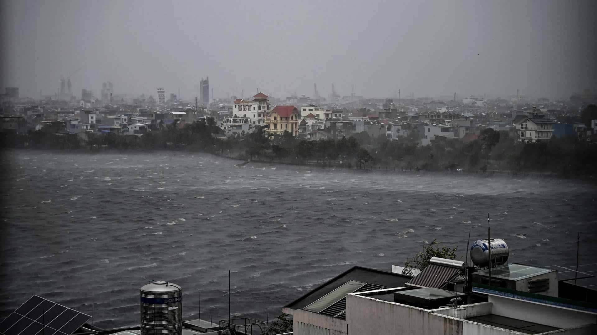 Typhoon Yagi weakens after hitting Vietnams capital Hanoi