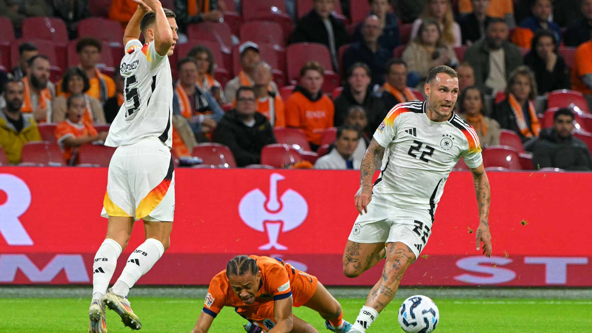 منتخب هولندا يخطف نقطة التعادل من ألمانيا في دوري أمم أوروبا   