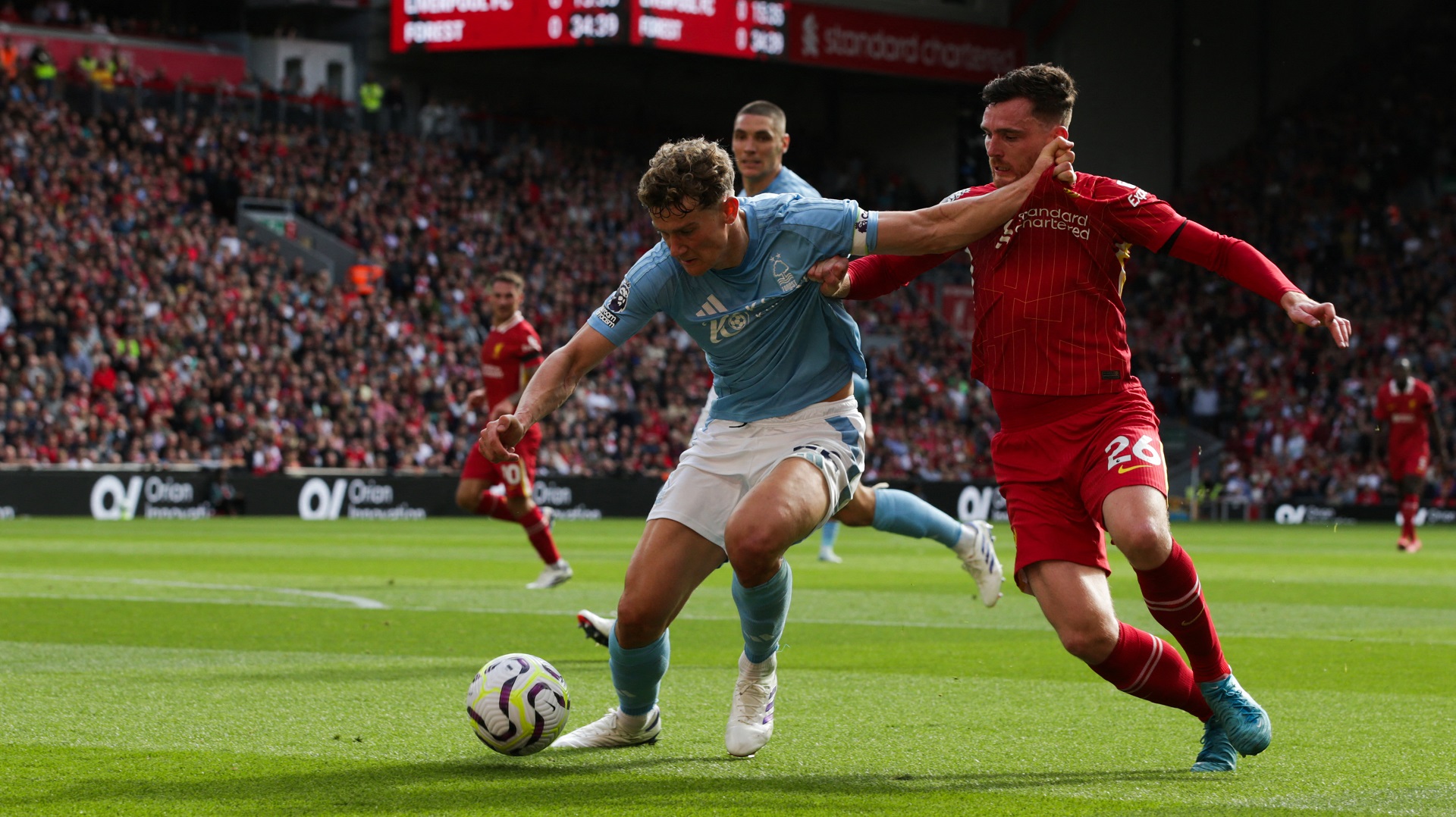 Liverpool slump to shock 1-0 home defeat by Nottingham Forest 