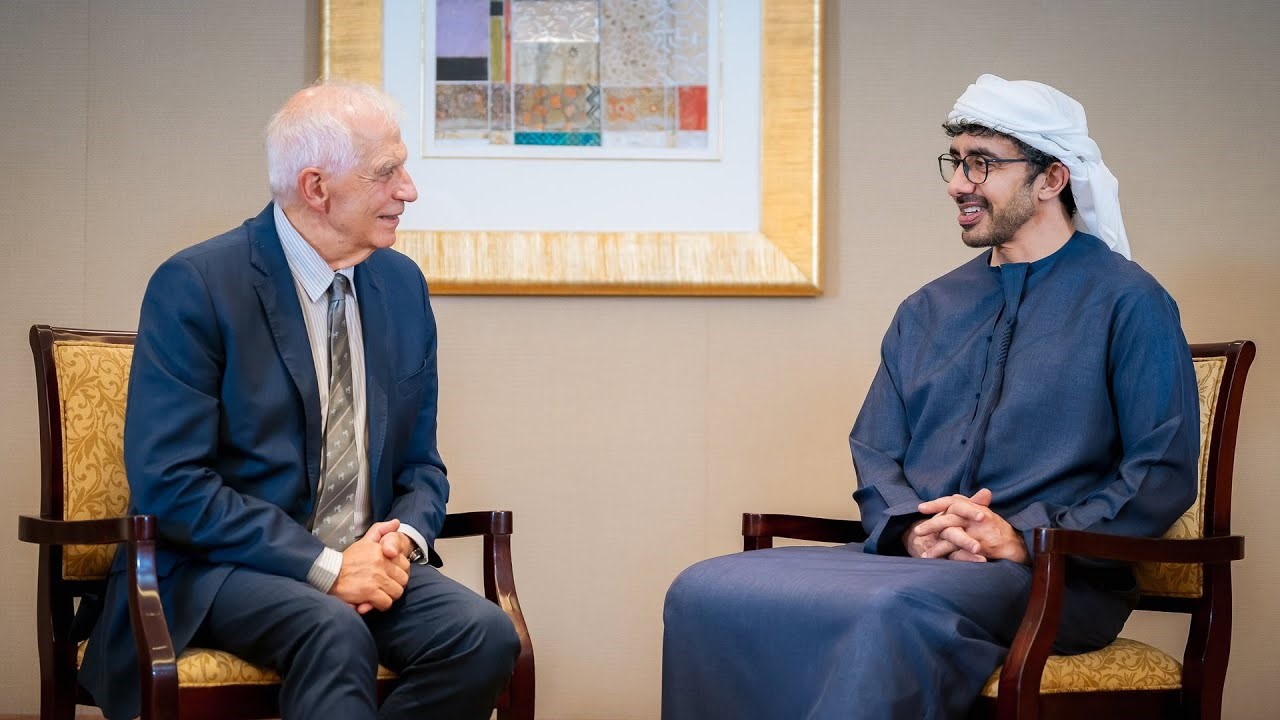 Abdullah bin Zayed, Borrell discuss UAE-EU cooperation 