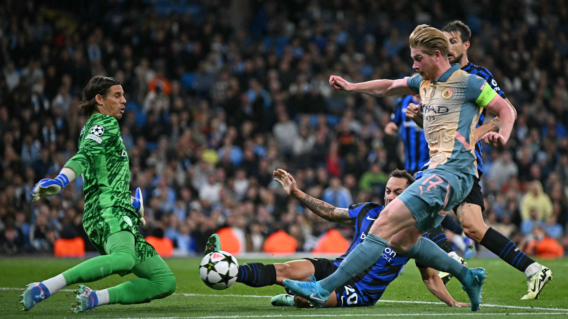 Man City blunted by 'giant' Inter in Champions League stalemate 