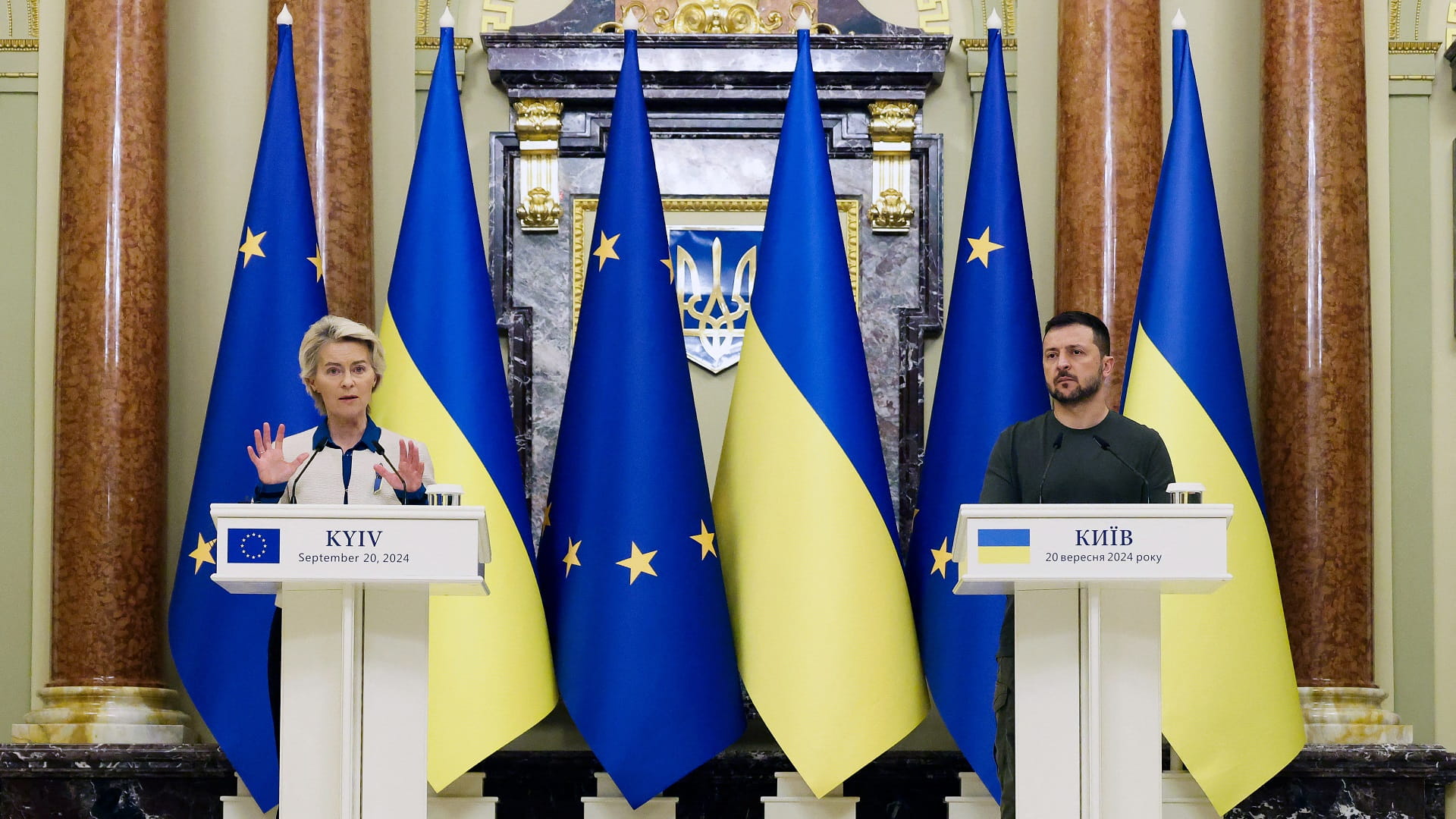 EU announces €35 billion loan plan for Ukraine before winter 