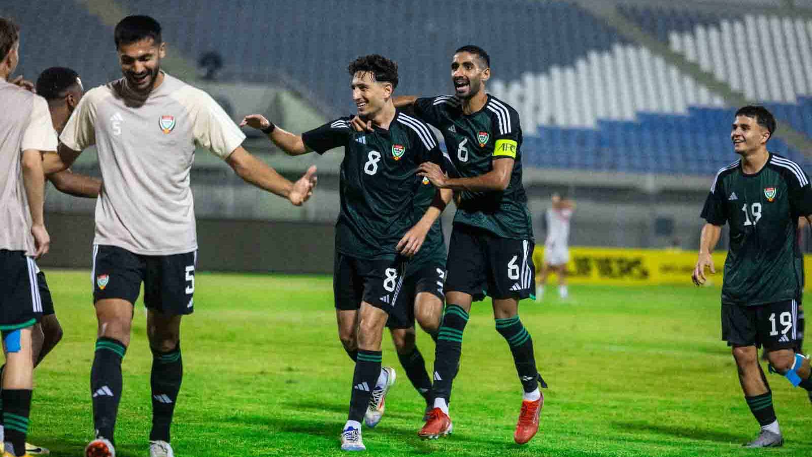 Image for the title: UAE beat Lebanon in FC U20 Asian Cup 2024 Qualifiers 