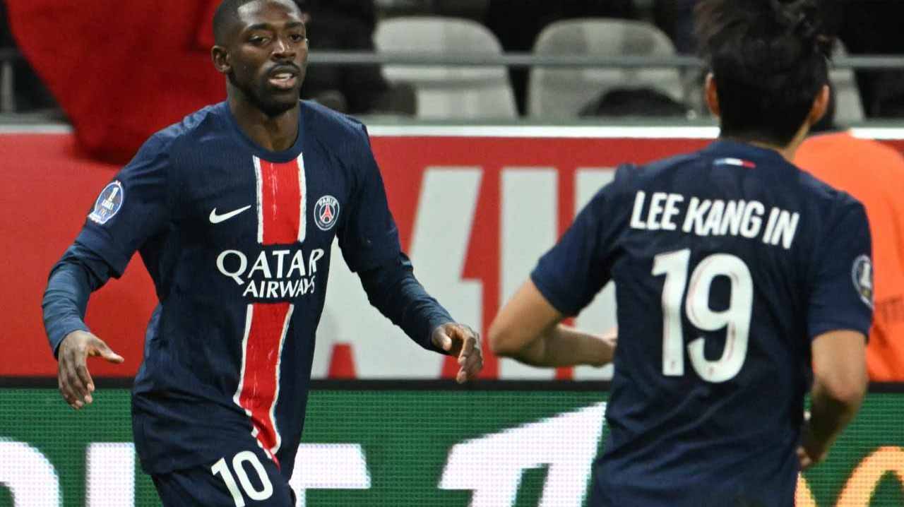 Image for the title: Paris Saint-Germain escapes defeat against Reims in Ligue 1 