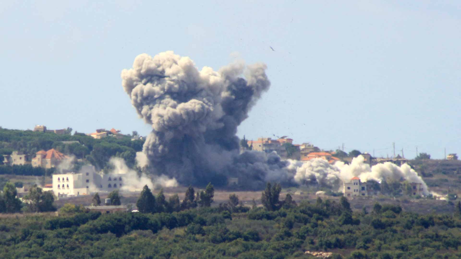 Image for the title: Nearly 500 dead in Israeli strikes in Lebanon 