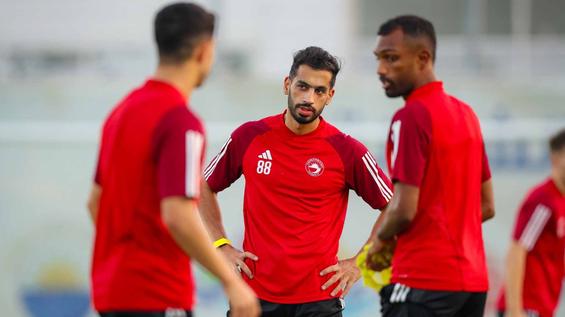 Sharjah concludes training ahead of match against Al Batayeh 