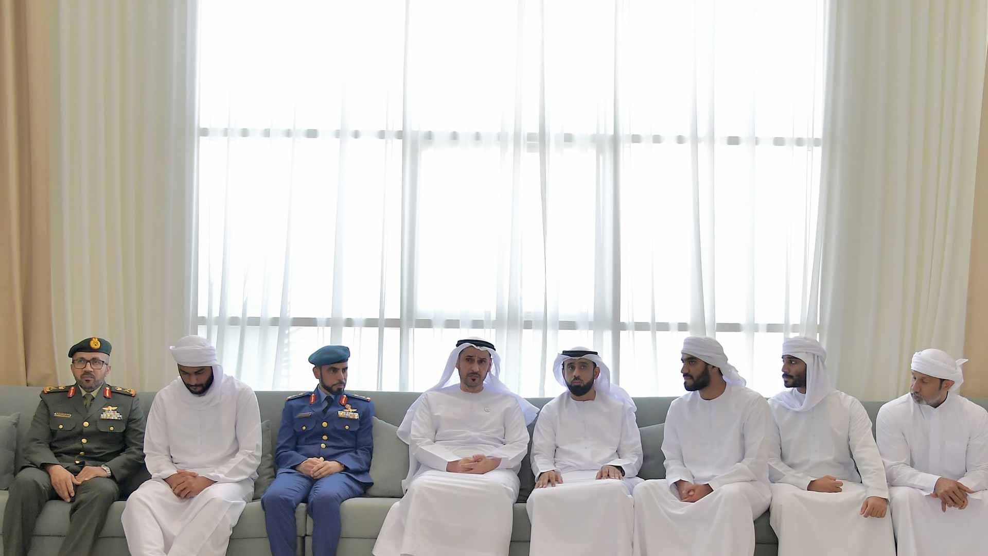 MoD delegation offers condolences to families of UAE’s martyrs 