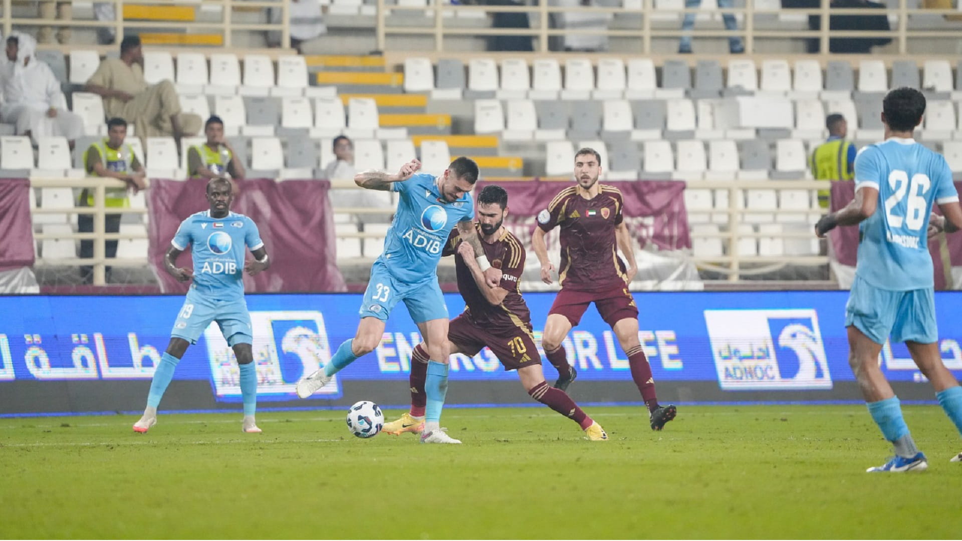 Al Wahda and Bani Yas draw 2-2 in ADNOC Professional League match 