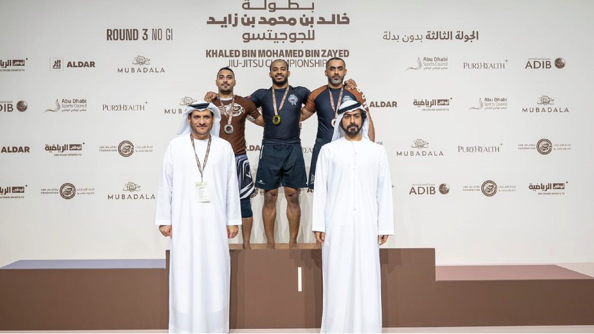 Khaled bin Mohamed Jiu-Jitsu Championship honours winners 