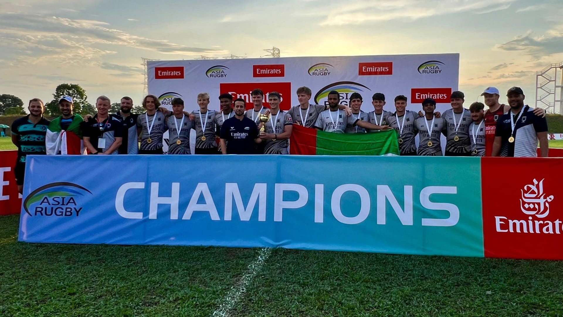 UAE National Team wins Asian Rugby Youth Championship 