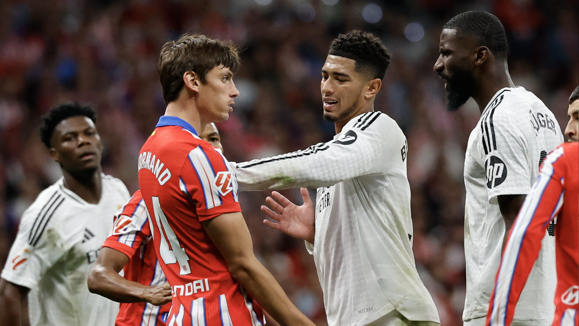 التعادل الإيجابي سيد الموقف في ديربي مدريد بالدوري الإسباني 