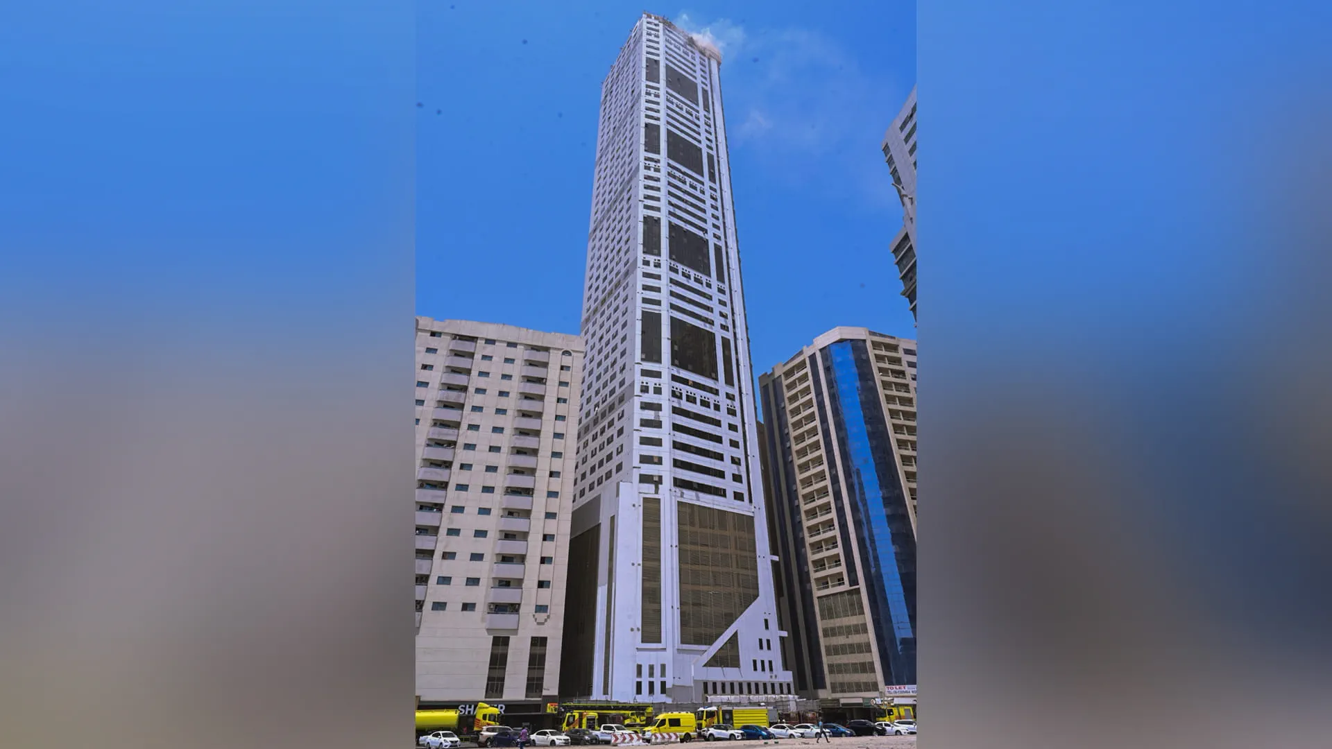Sharjah authorities investigate high-rise blaze aftermath