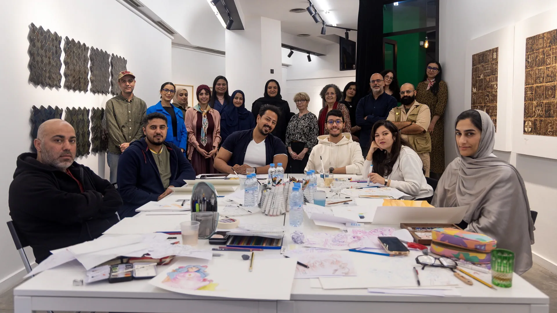 UAEBBY concludes illustration workshop in Casablanca