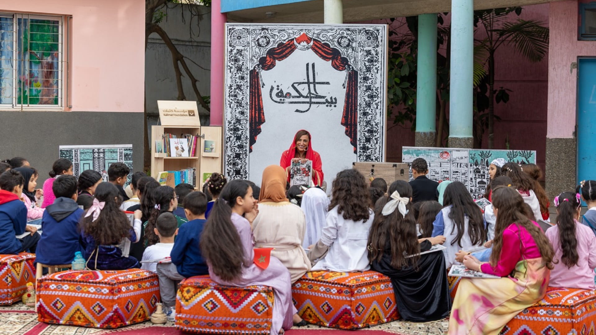 KF brings its humanitarian message to Morocco with 600 books 