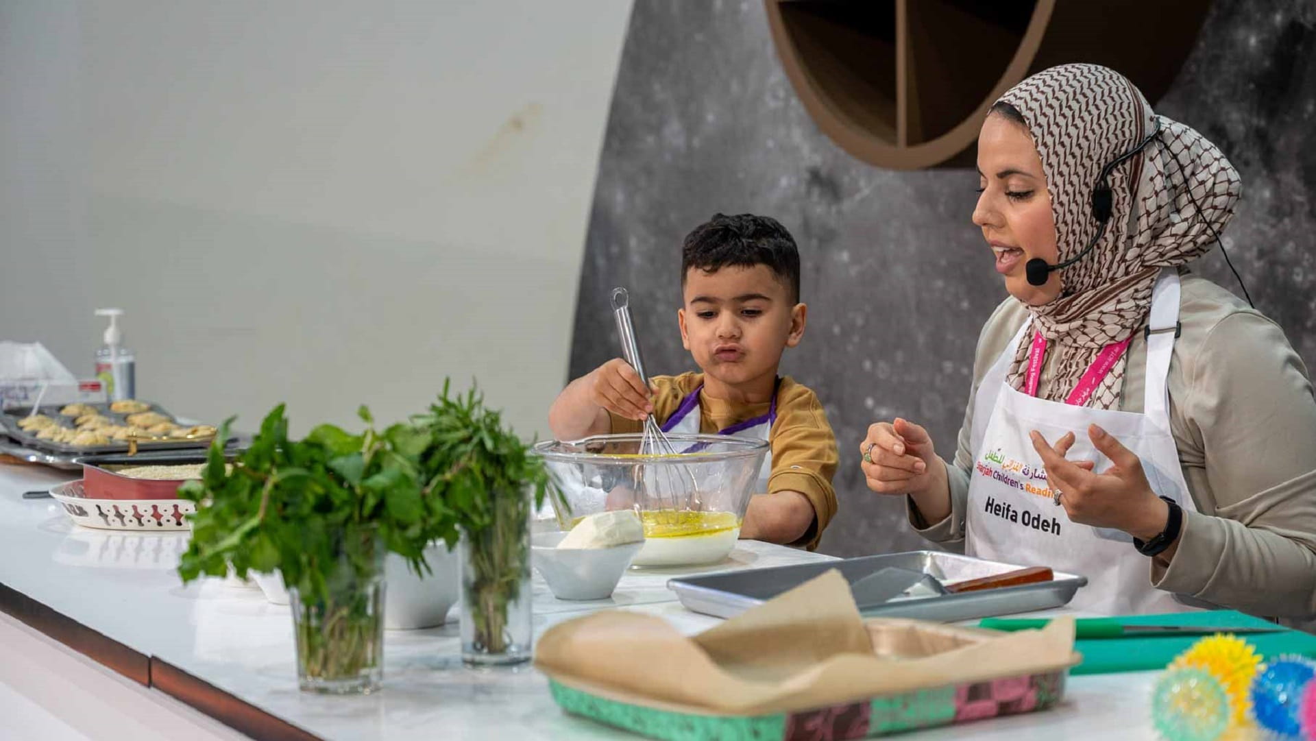 Chef Heifa Odeh’s savoury Palestinian pastry wins hearts at SCRF 