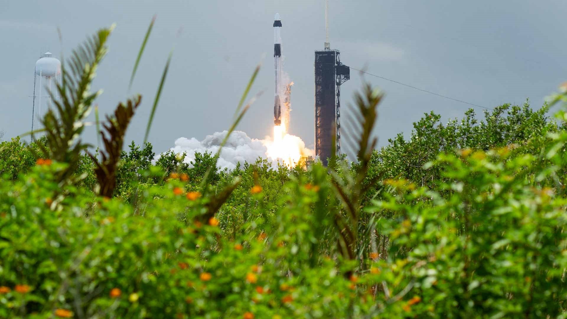SpaceX Crew Dragon docks with International Space Station