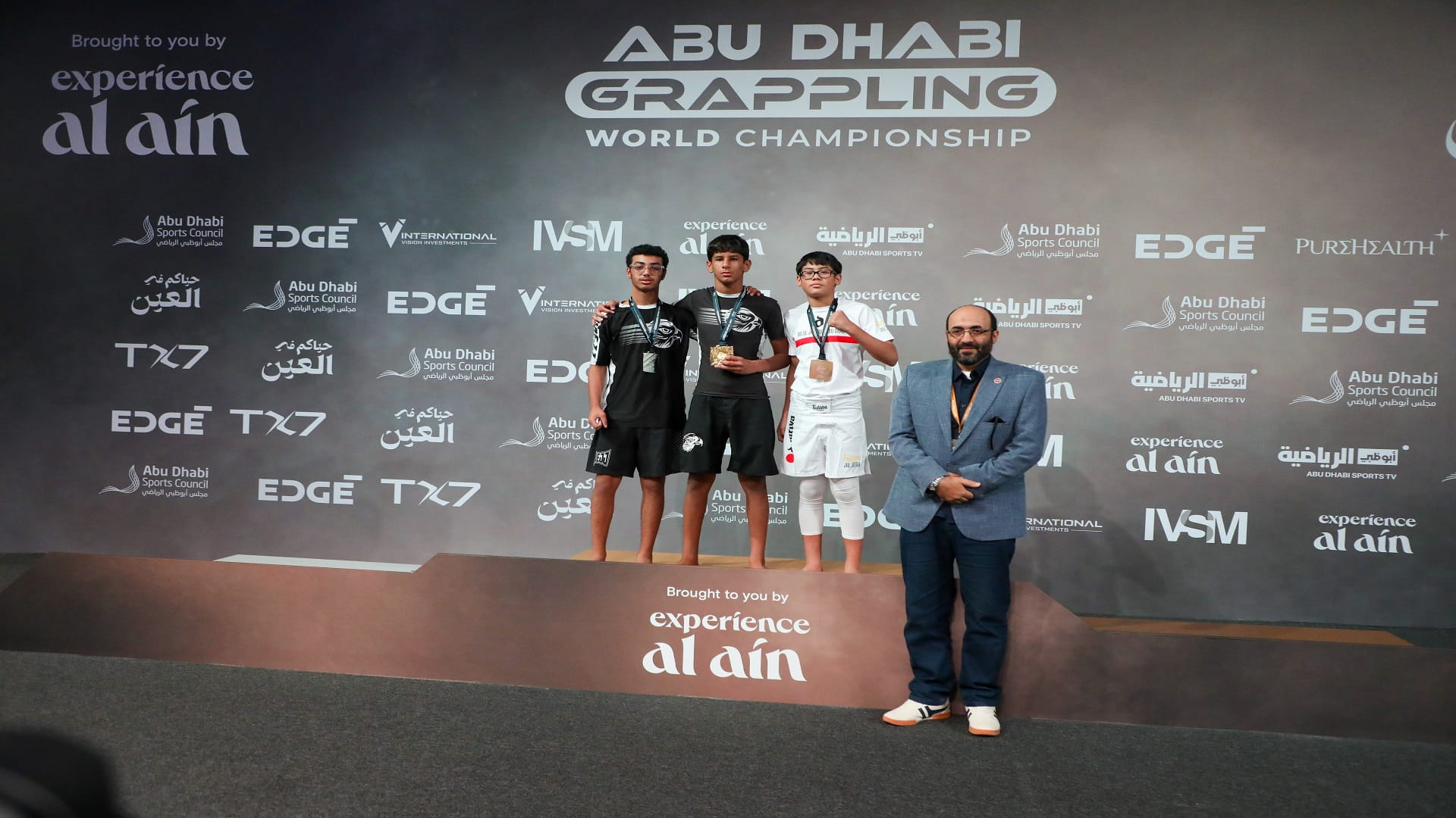 Mayed Al Shamsi wins gold at Abu Dhabi grappling championship