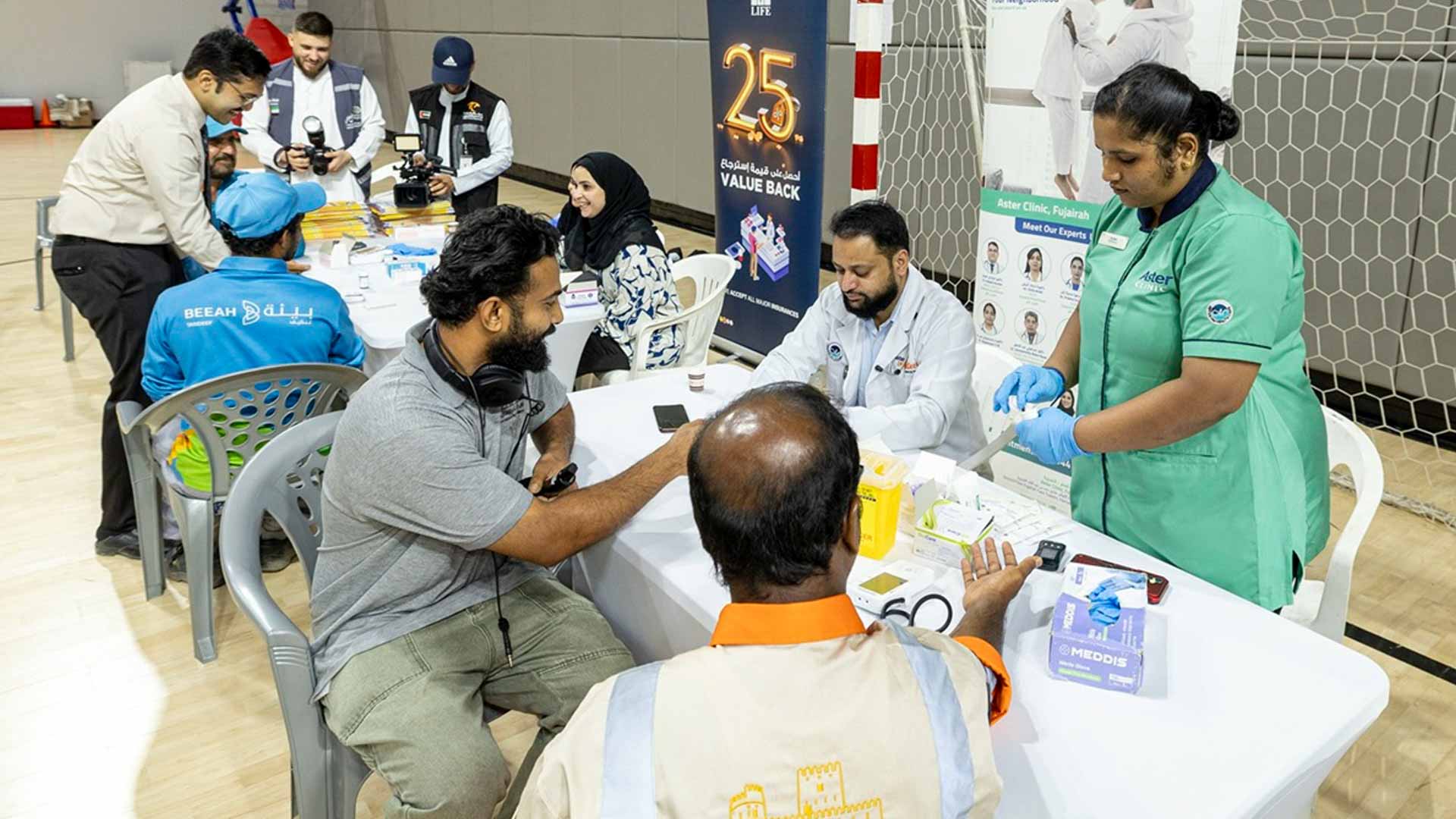 "الصحة"و"أعلى الأسرة"يقودان حملة وقاية من الإجهاد الحراري بالشارقة