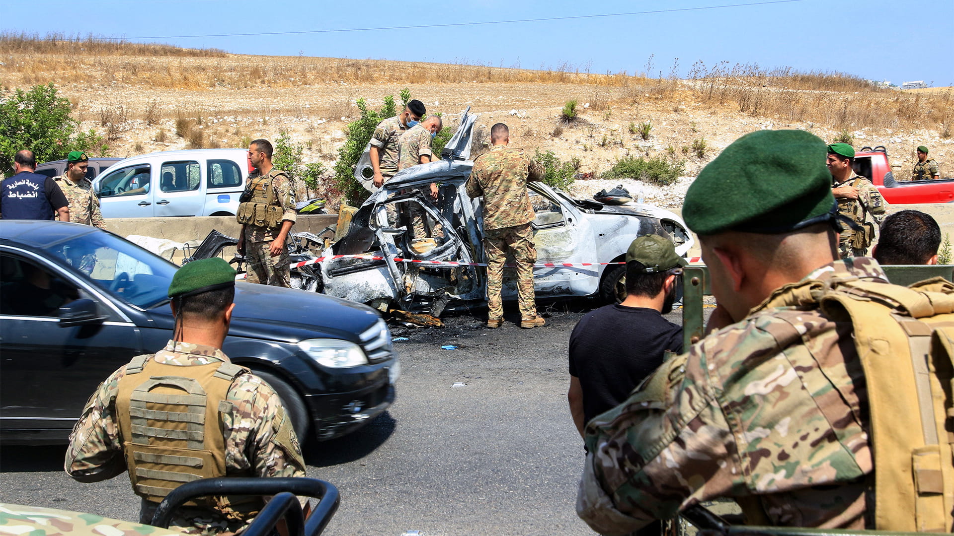 لبنان: وفاة شخص في غارة إسرائيلية استهدفت سيارة قرب قرية أنصارية