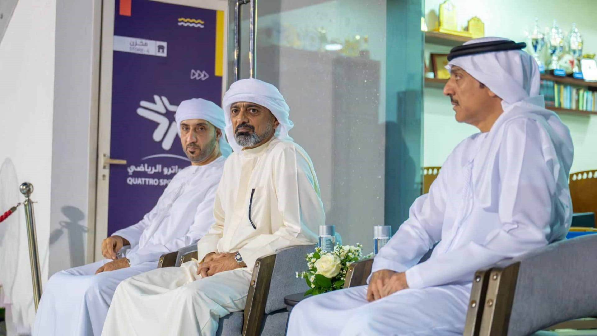 عمار بن حميد يشهد ختام المهرجان الكروي للأكاديميات الخليجية بعجمان 