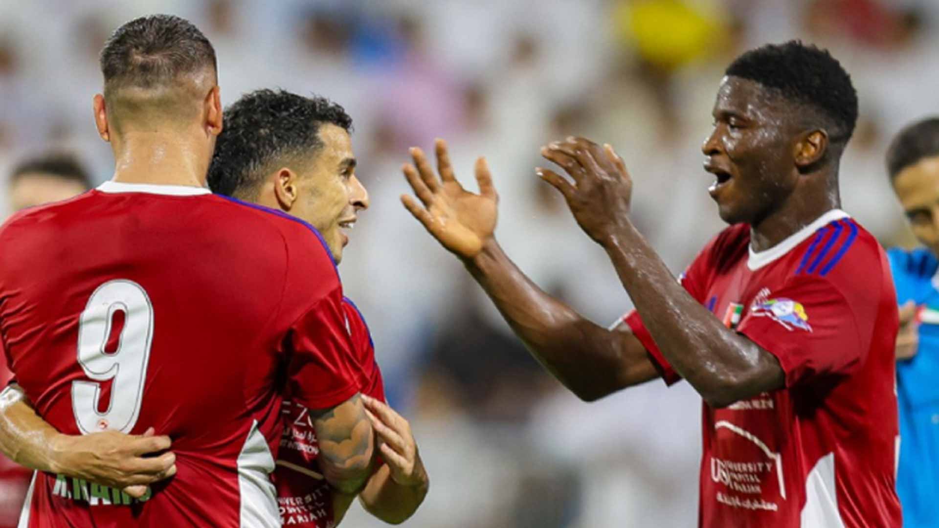 الشارقة يفوز على دبا في انطلاقة الموسم الجديد لدوري أدنوك للمحترفين 
