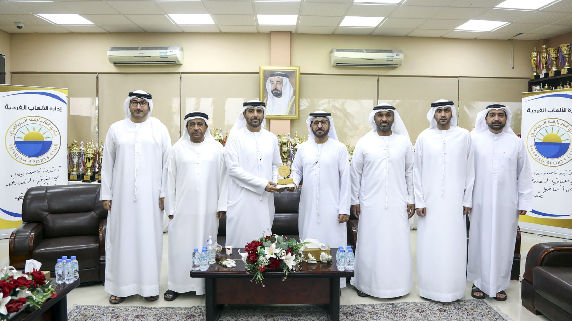 نادي الشارقة يؤكد حرصه على دعم المنتخبات الرياضية بلاعبين مميزين