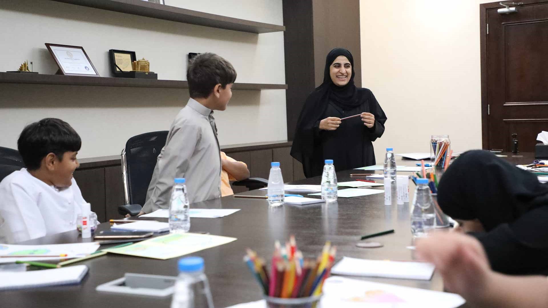 مؤسسة الشارقة للتمكين الاجتماعي تعزز القيم الإنسانية في الأطفال 