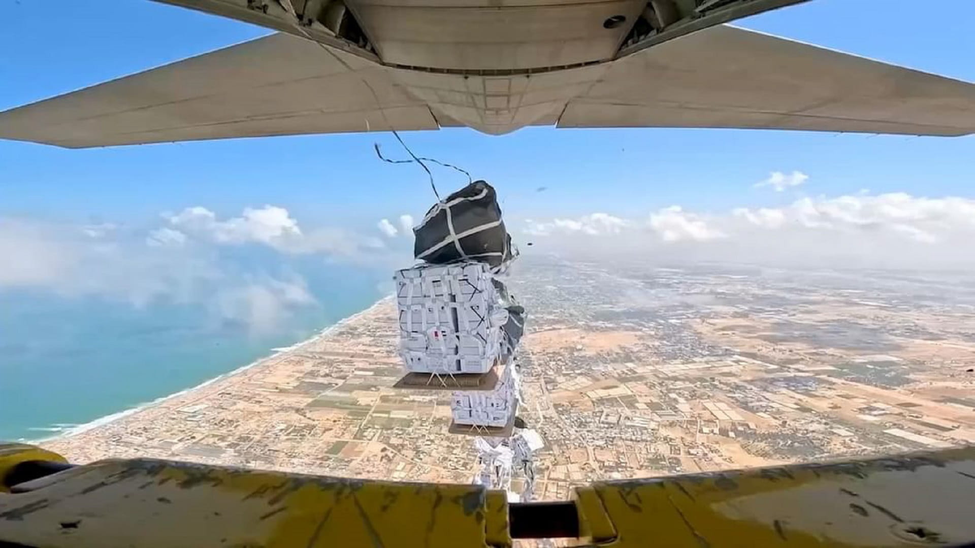 UAE completes 79th airdrop of aid to Gaza