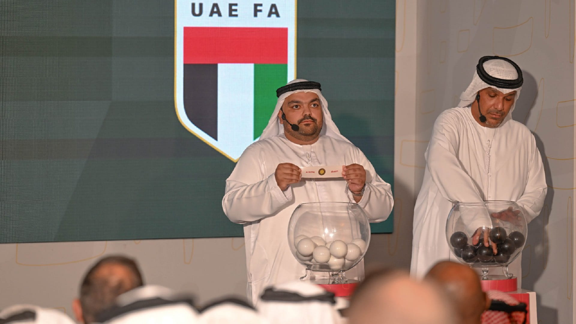 اتحاد الكرة يجري قرعة تصفيات أندية الدرجة الأولى لكأس رئيس الدولة 