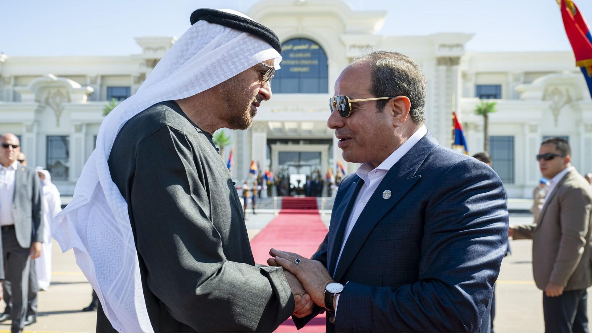 UAE President wraps up visit to Egypt