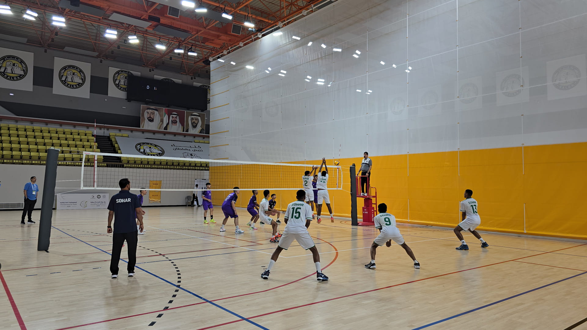 11 teams partake in Kalba International Volleyball Championship