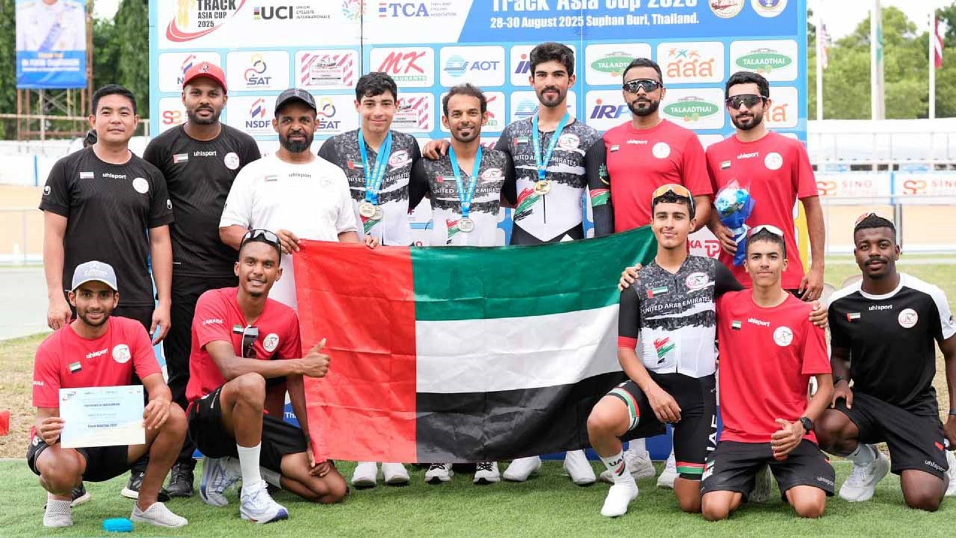 منتخب الدراجات يحصد 6 ميداليات ملونة في آسيوية المضمار