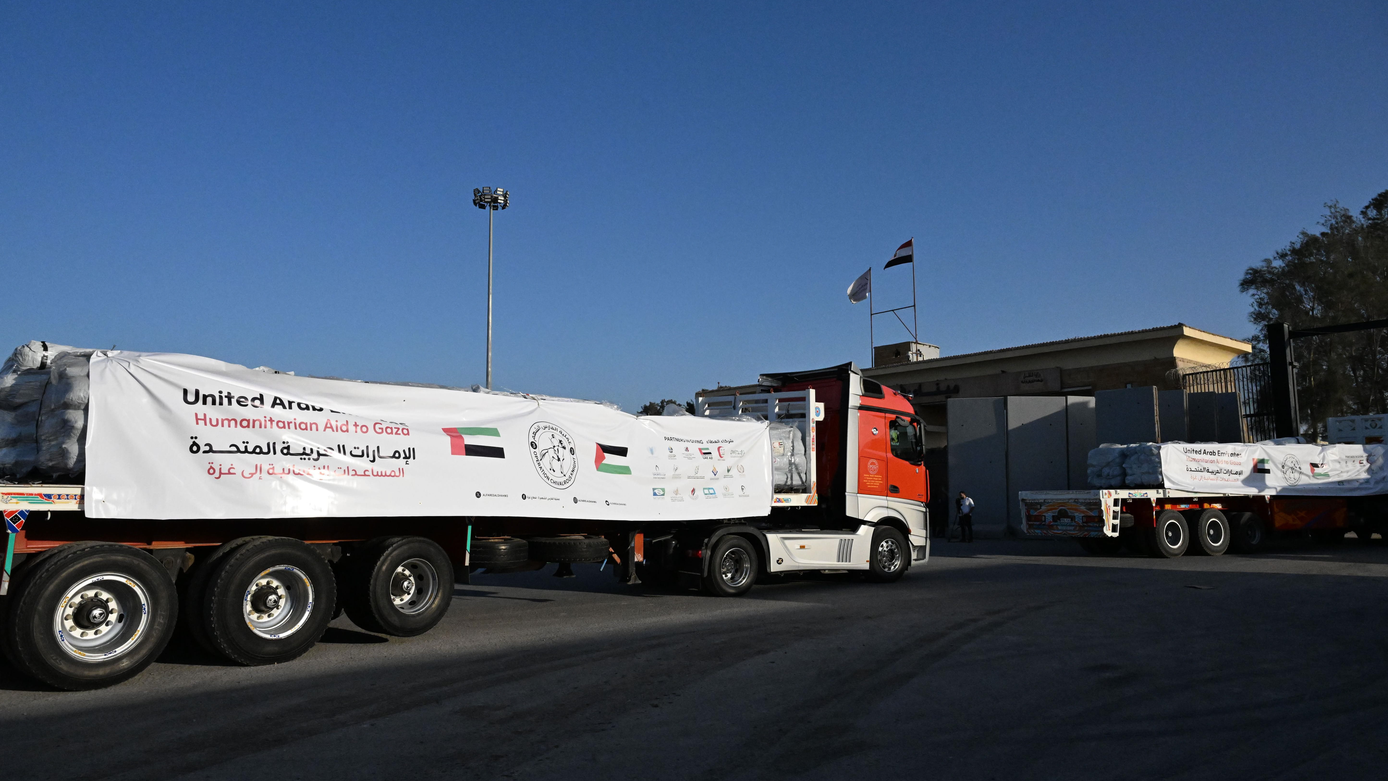 Emirates Red Crescent boosts aid for Gaza