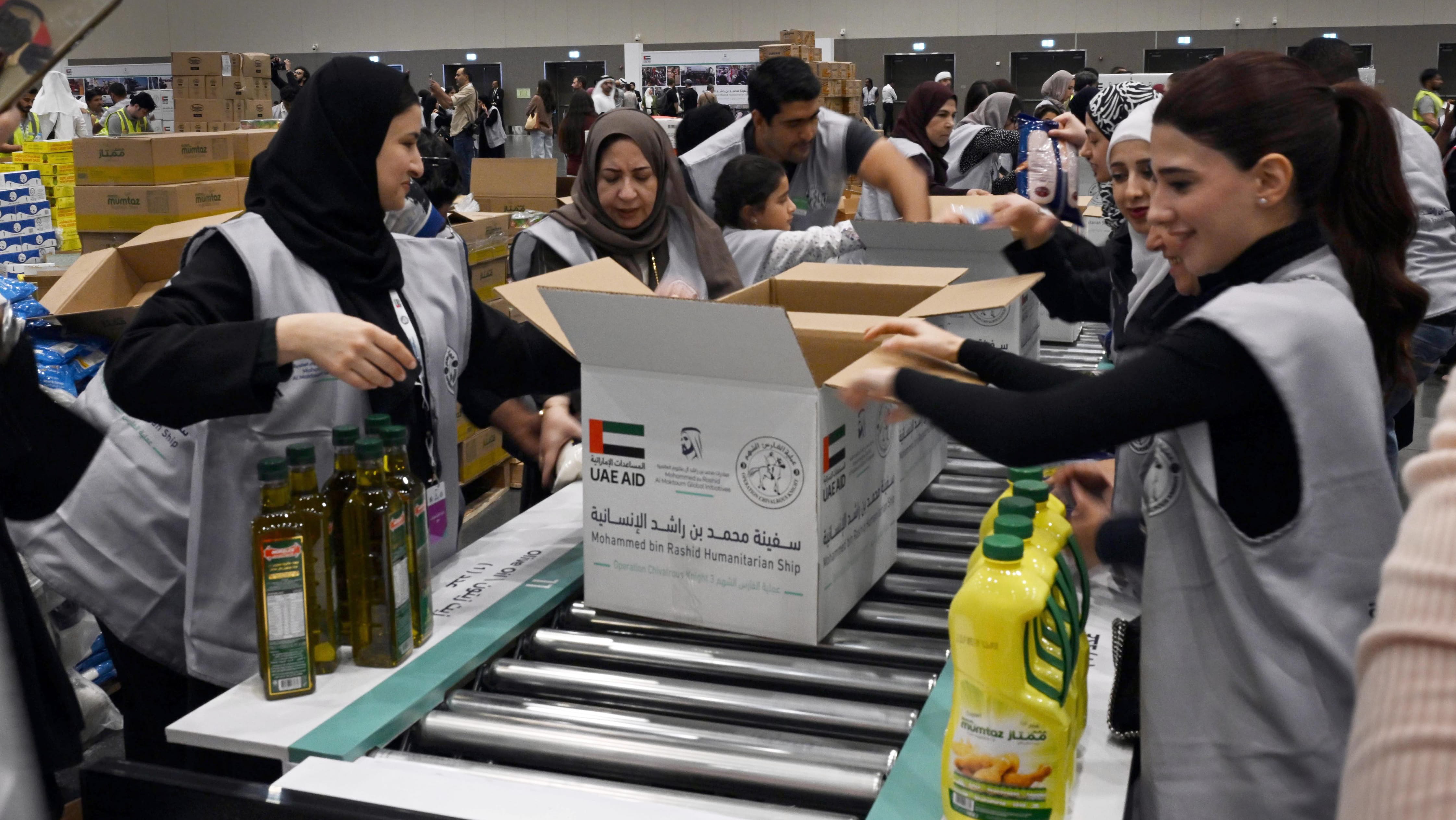 MBRGI packs over 10 million meals for Gaza