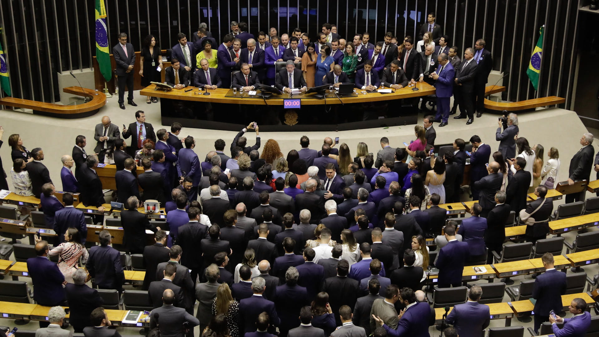 Ruckus in Brazil Congress over bid to reduce Bolsonaro jail term 
