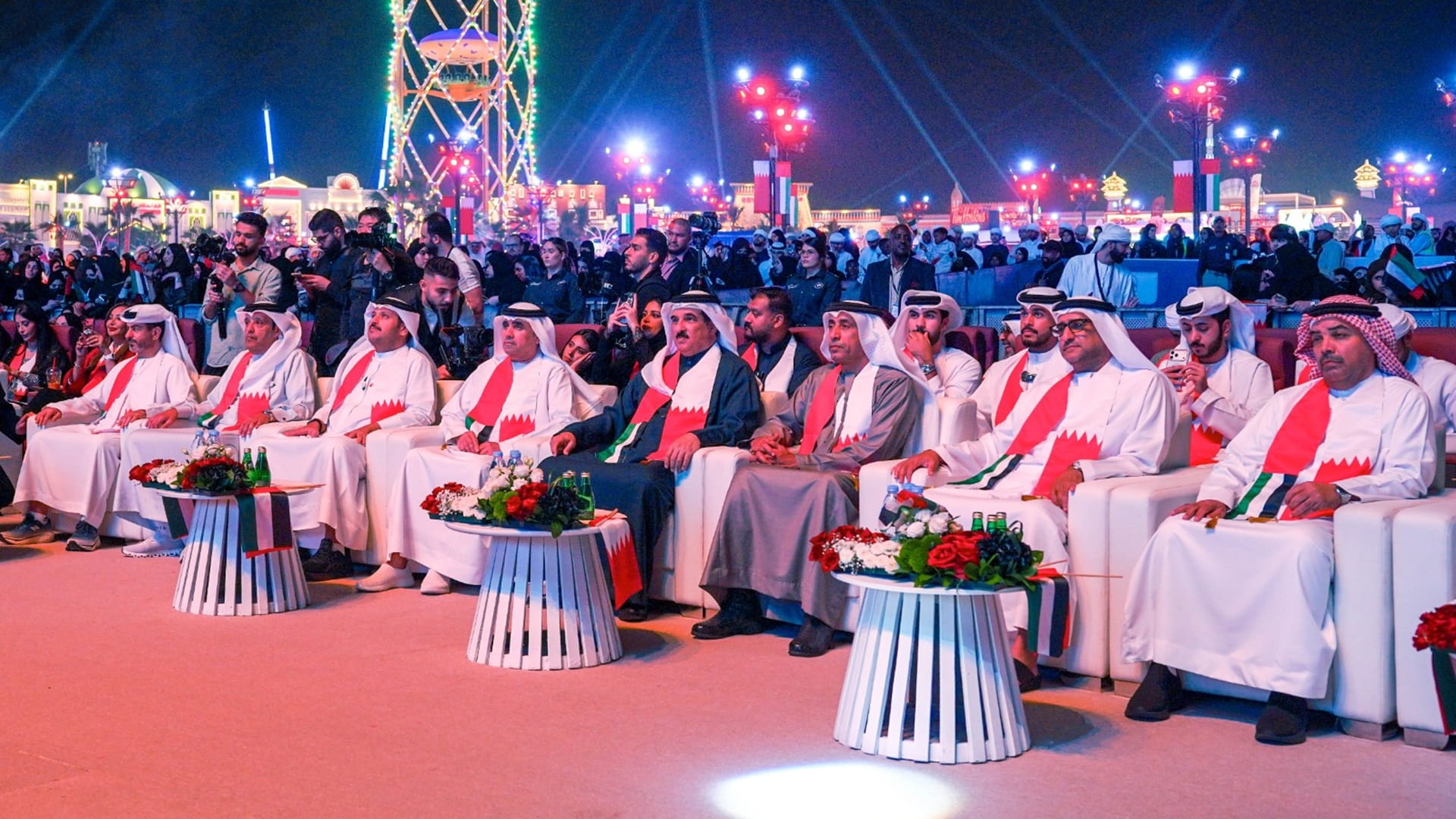 "البحرين قلب وعين".. مهرجان الشيخ زايد يحتفي باليوم الوطني للبحرين 