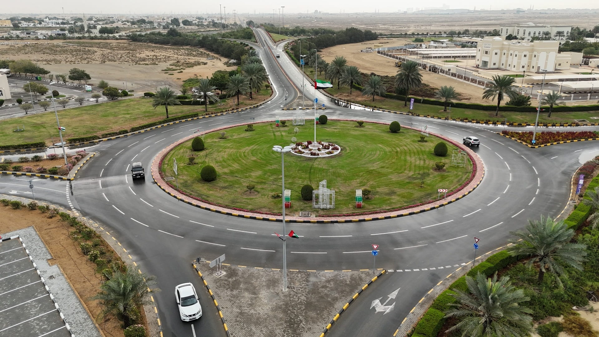 Al Hamriyah tackles water accumulations after heavy rainfall