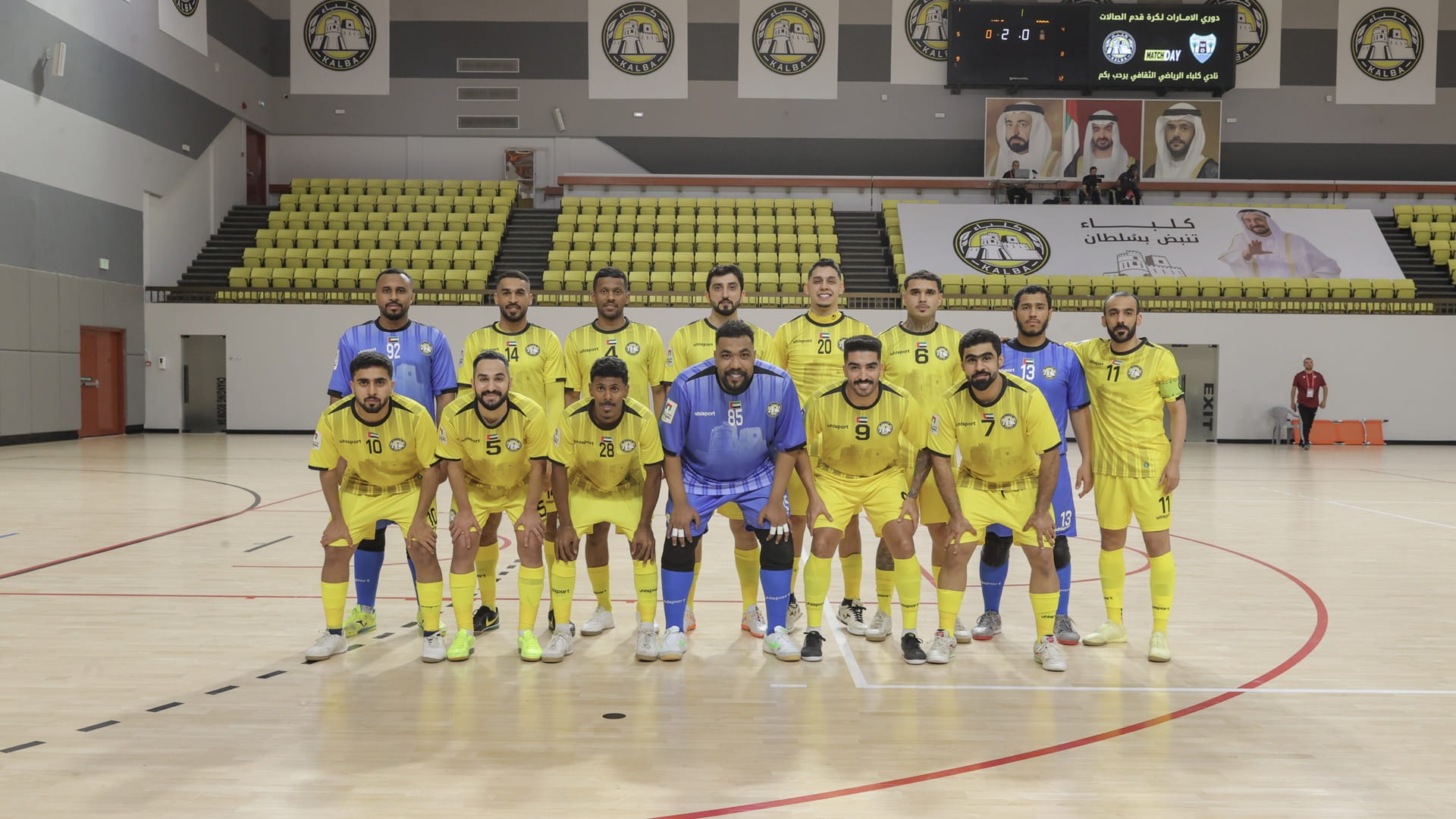 كلباء يقتنص فوزاً ثميناً من شباب الأهلي في دوري قدم الصالات