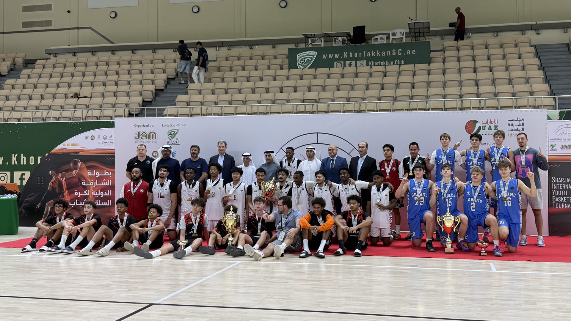 6th Sharjah Int’l Youth Basketball Tournament concludes  