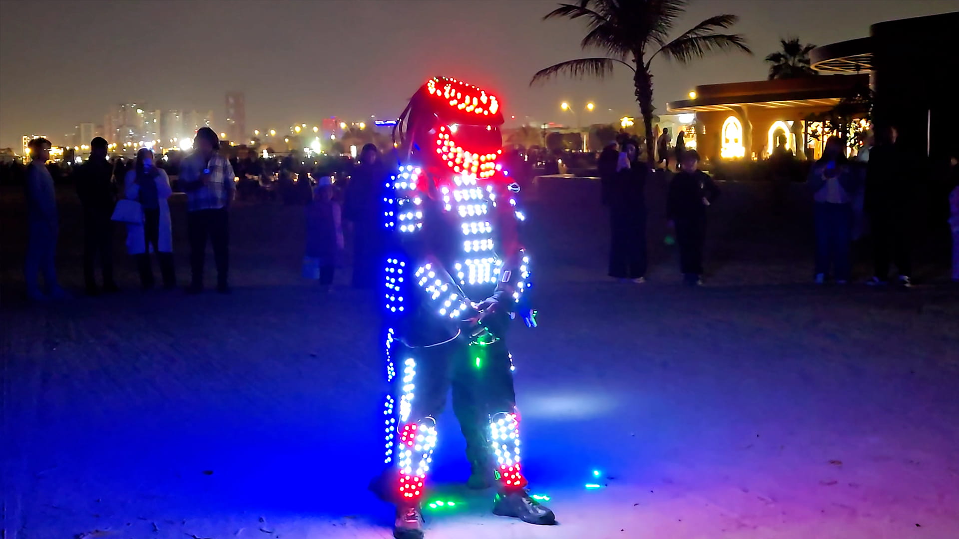 Al Heera Beach dazzles visitors with 10-minute fireworks show 