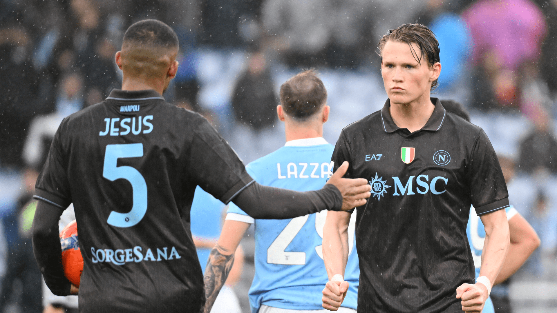 Napoli defeat Lazio to temporarily climb to Serie A Second place