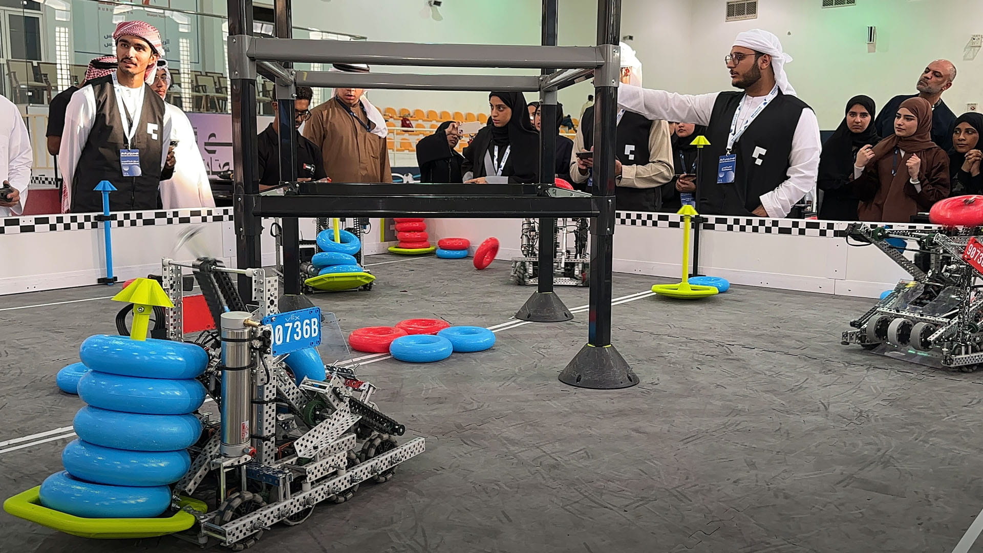 Rubu’ Qarn hosts local VEX Robotics Championship 